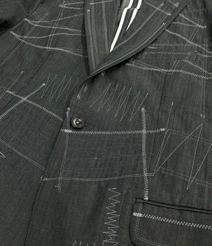 美品 JUNYA WATANABE ステッチ テーラードジャケット メンズ SIZE S ジュンヤワタナベ