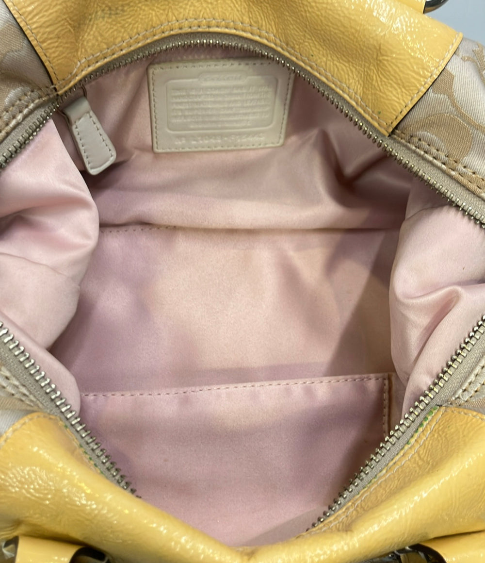 COACH 2WAY ハンドバッグ ショルダーバッグ 肩掛け シグネチャー F15443 レディース コーチ