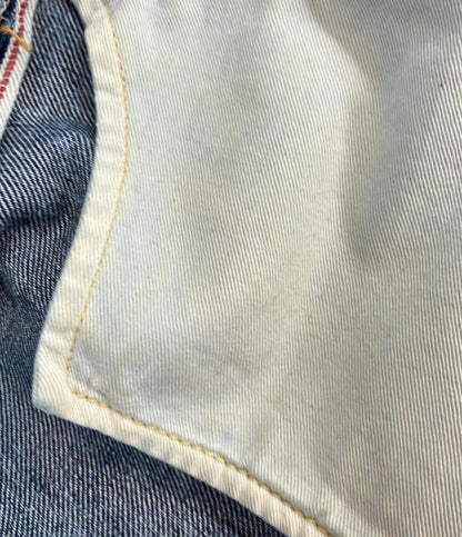 VISVIM デニムパンツ ヴィンテージ ダメージ加工 ペンキ スリムテーパード  ボタンフライ Social Sculpture 03 (スリム) 0112105005002 メンズ SIZE 2