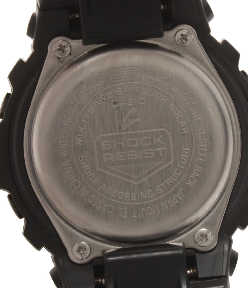 CASIO 腕時計 G-SHOCK ソーラー AWG-M100SBB-1AJF メンズ カシオ