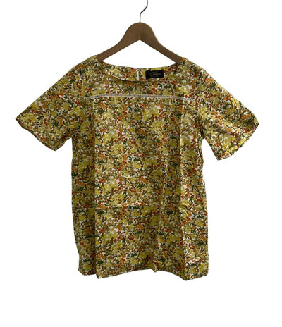 美品 ニューヨーカー 半袖ブラウス 花柄 レディース SIZE 9R (M) NEWYORKER