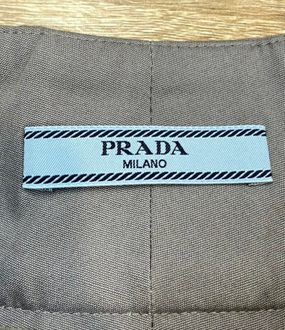 美品 プラダ ハイウエスト ワイドパンツ レディース SIZE 36 (S) PRADA