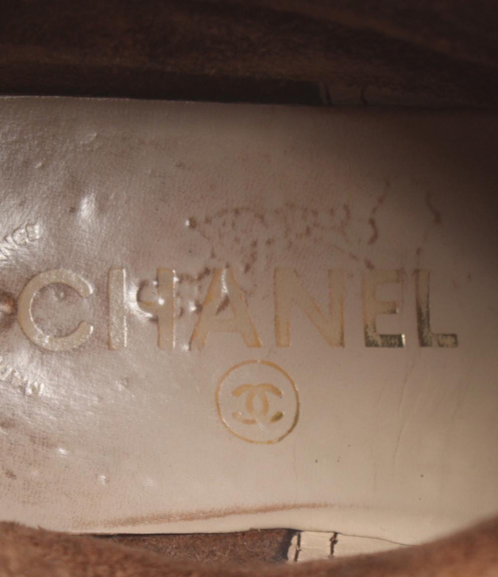 シャネル エンジニアブーツ ショートブーツ レディース SIZE 36 1/2 (M) CHANEL