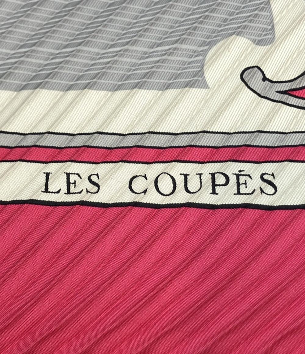HERMES スカーフ シルク100% プリーツ LES COUPES レディース エルメス
