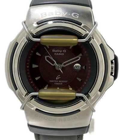 カシオ 腕時計 BABY-G クオーツ ボルドー BG-26 レディース CASIO