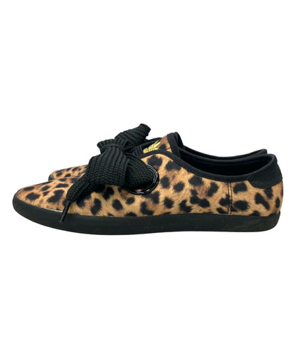 adidas ヒョウ柄スリッポン リレースロー B26899 レディース SIZE 24.5 アディダス