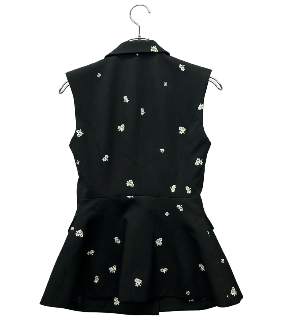 美品 eimy istoire ノースリーブジャケット レディース SIZE F (M) エイミーイストワール
