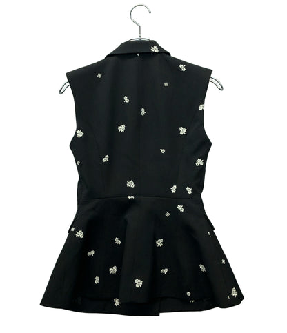 美品 eimy istoire ノースリーブジャケット レディース SIZE F (M) エイミーイストワール
