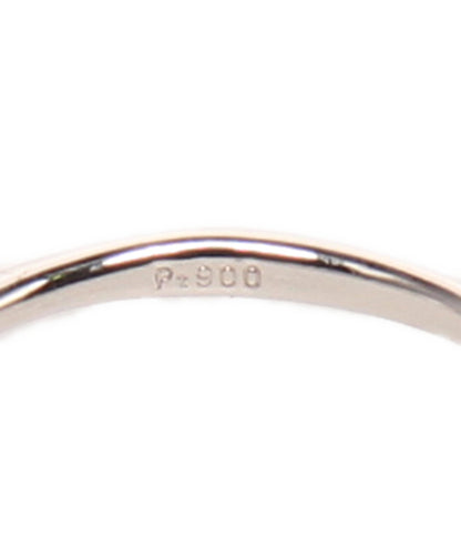 美品 MARGARET HOWELL idea リング 指輪 Pt900 ダイヤ 0.06ct レディース SIZE 11号 マーガレットハウエル アイデア
