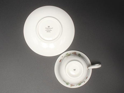 美品 ウェッジウッド カップ＆ソーサー ワイルドストロベリー WEDGWOOD