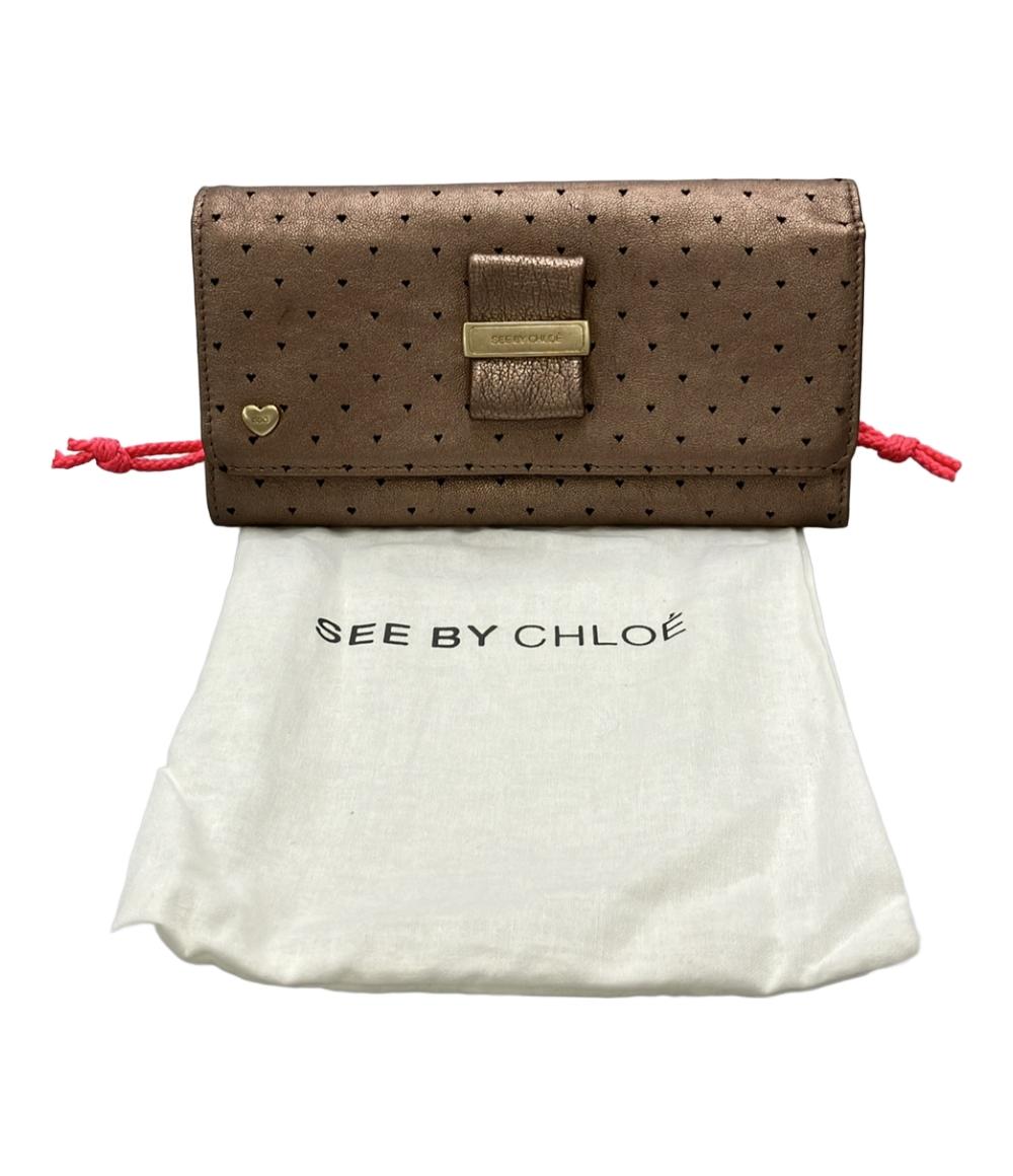SEE BY CHLOE 長財布 レディース シーバイクロエ