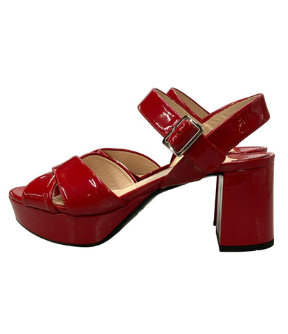 PRADA クラスストラップエナメルサンダル 1XP675 レディース SIZE 36 (23cm) プラダ