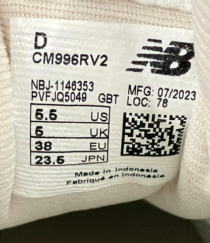 美品 NEW BALANCE ローカットスニーカー CM996RV2 レディース SIZE 23.5 (M) ニューバランス