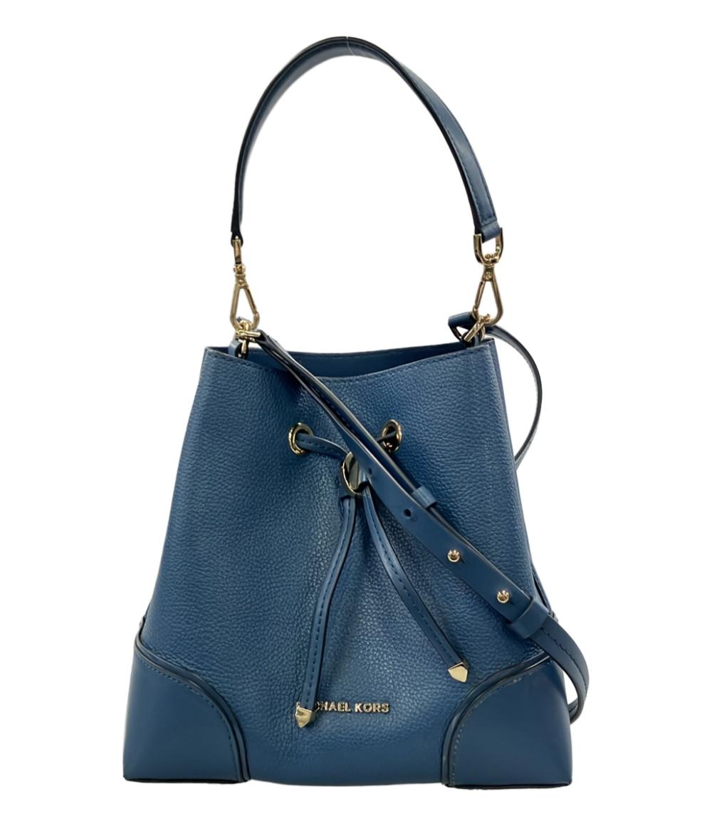 MICHAEL KORS ボディバッグ ダークブルー MICHAEL KORS 2WAY ハンドバッグ ショルダーバッグ 斜め掛け