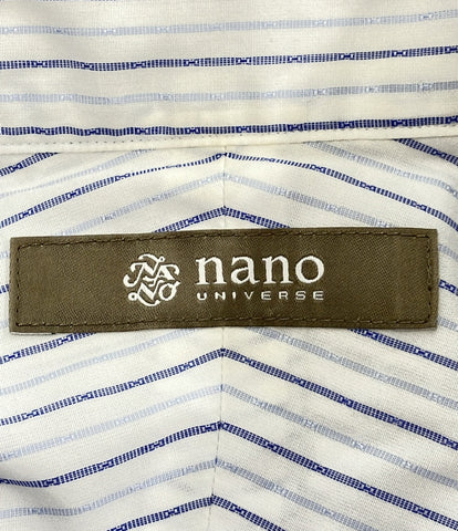 ナノユニバース 長袖シャツ ストライプ柄 メンズ SIZE 39 (M) nano universe