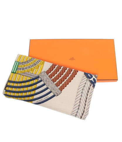 HERMES スカーフ カレ140 カレジェアン DRESSAGE TRESSAGE レディース エルメス