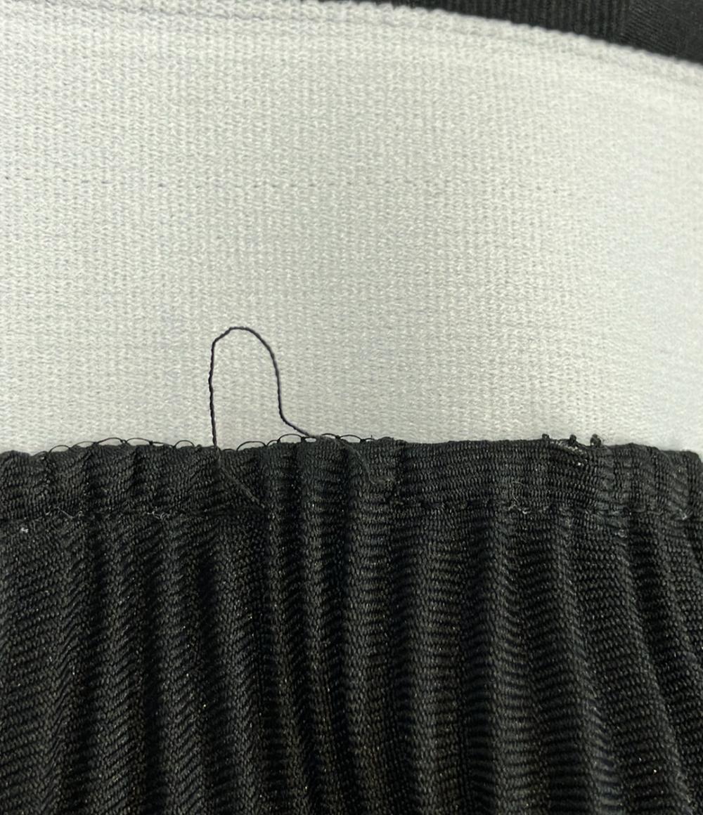 PRADA プリーツスカート ウエストロゴ レディース SIZE 40 (M) プラダ