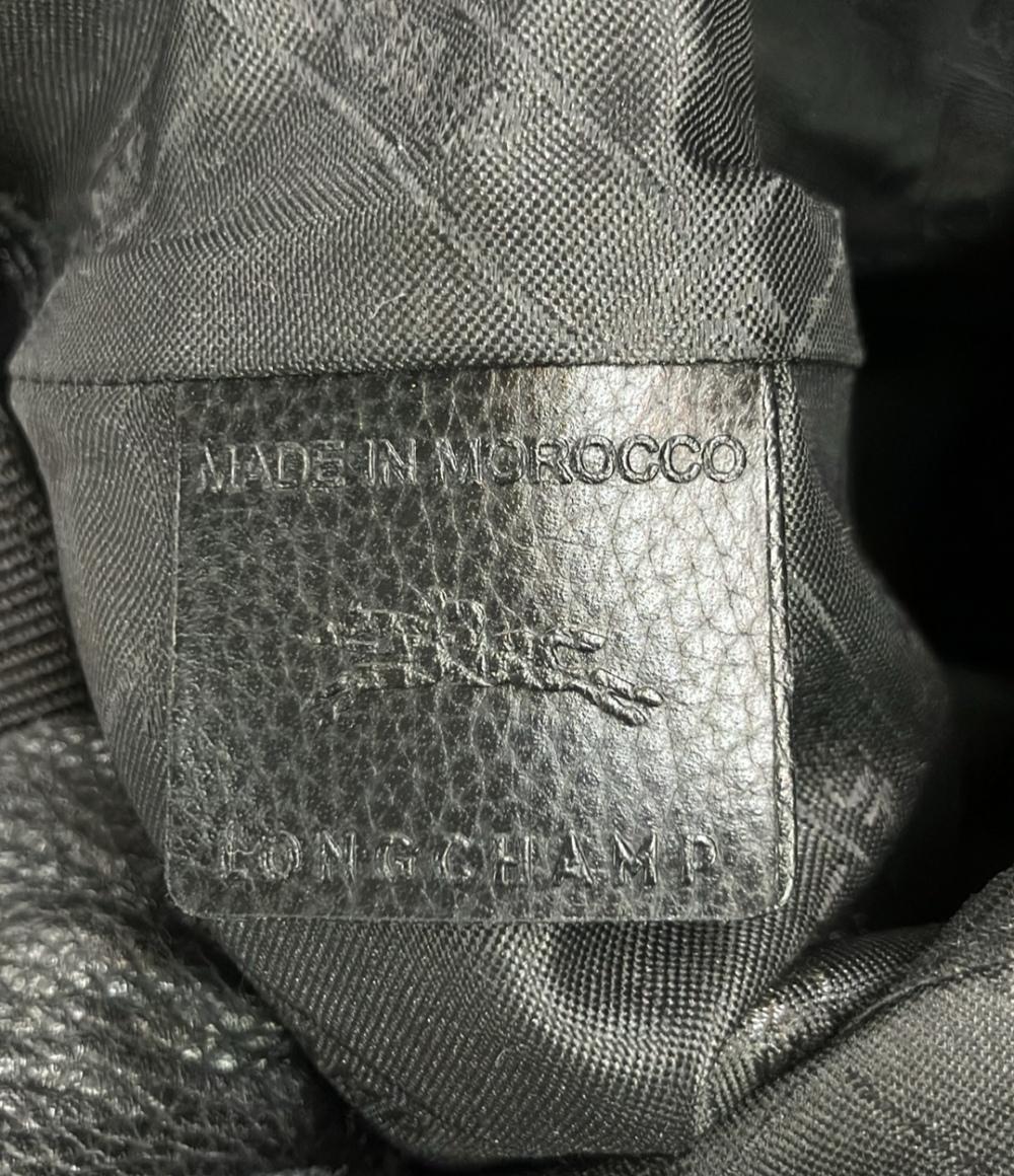 Longchamp リュック レザー ル・フローネ ノワール レディース ロンシャン