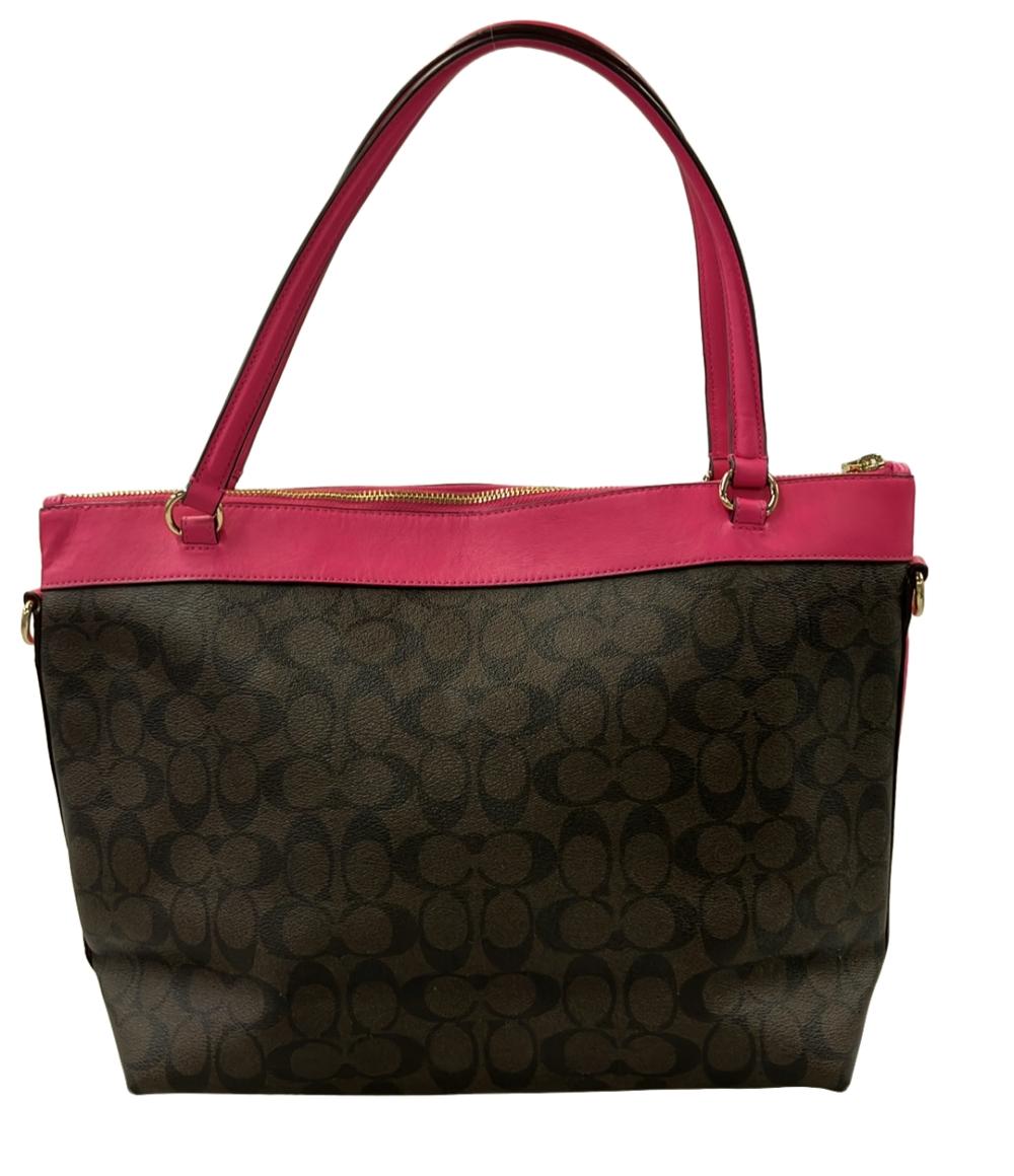 COACH 2wayハンドバッグ ショルダーバッグ シグネチャー F23858 レディース コーチ