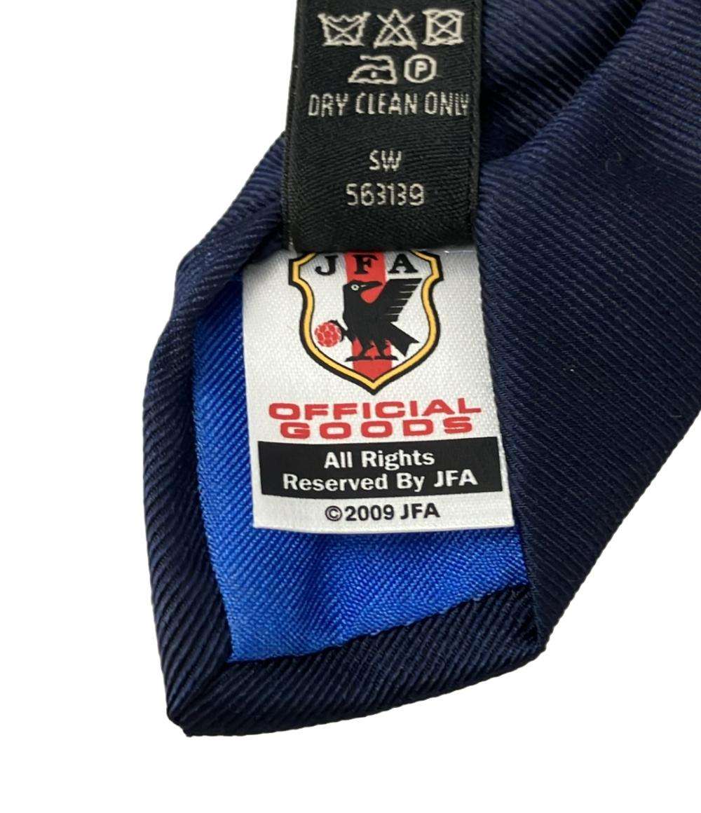 美品 ダンヒル ネクタイ シルク100% 2015年サッカー日本代表 メンズ