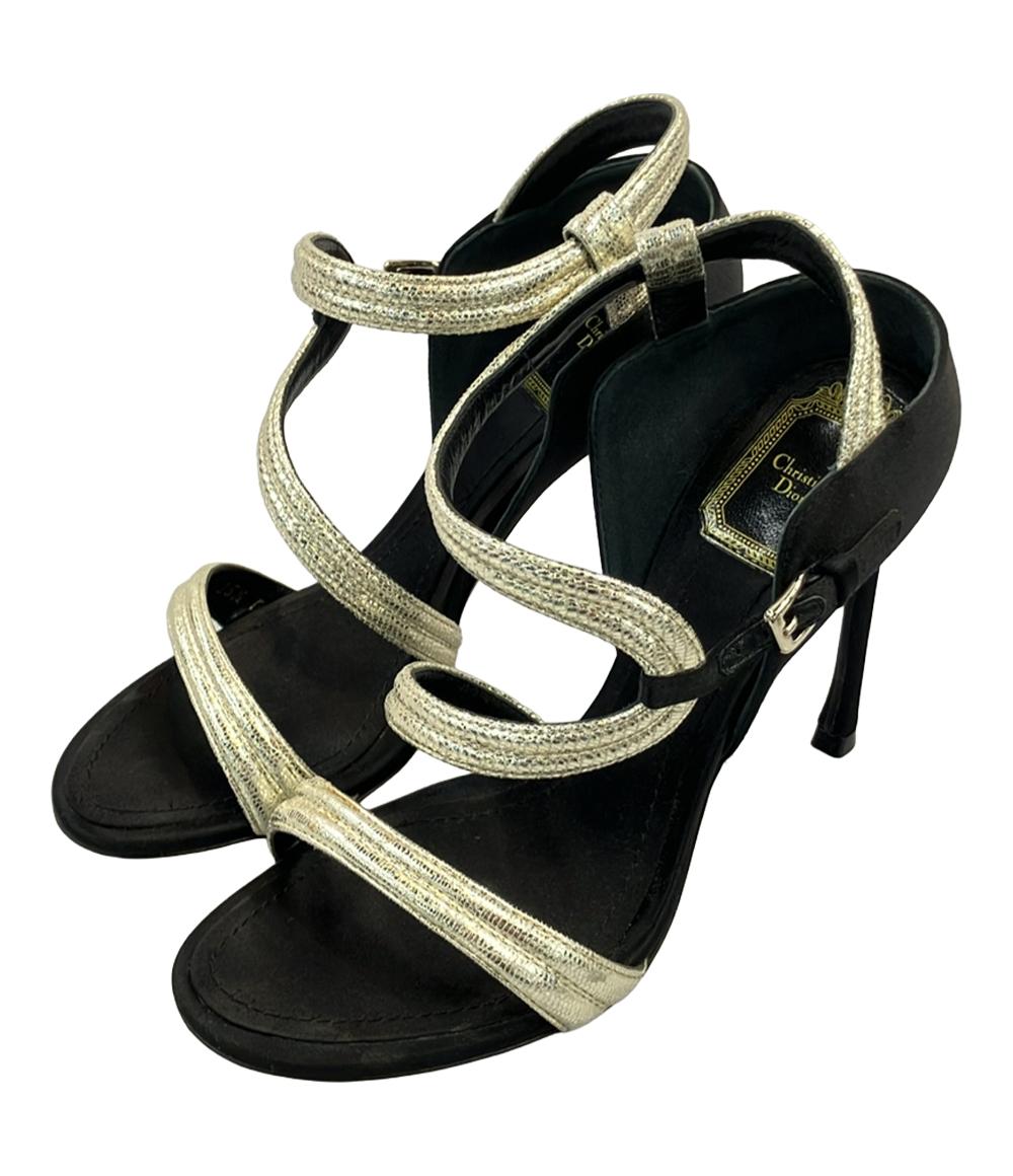 Christian Dior パンプス サテン レディース SIZE 35 1/2 D (22.5cm) クリスチャンディオール