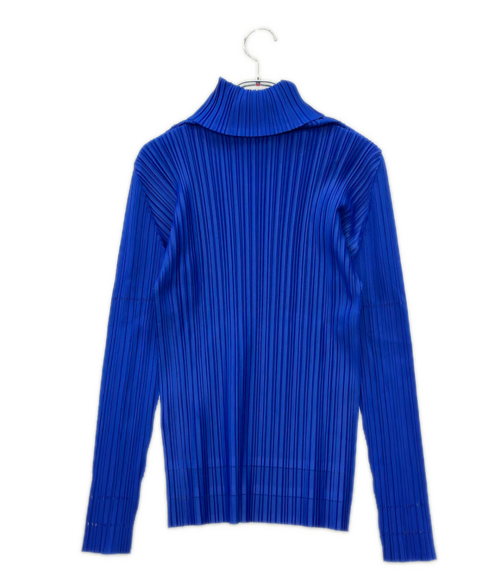 PLEATS PLEASE 長袖 ハイネック カットソー レディース SIZE 3 (L) プリーツプリーズ