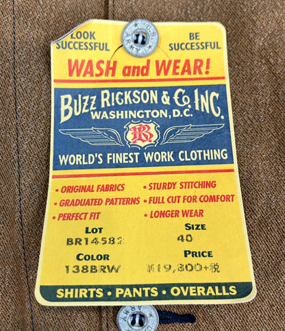 Buzz Rickson's デニムジャケット メンズ SIZE 40 (L) バズリクソンズ