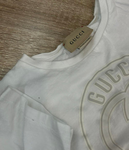 GUCCI 半袖Tシャツ  130 WHT ロゴ キッズ SIZE 8 (130) グッチ