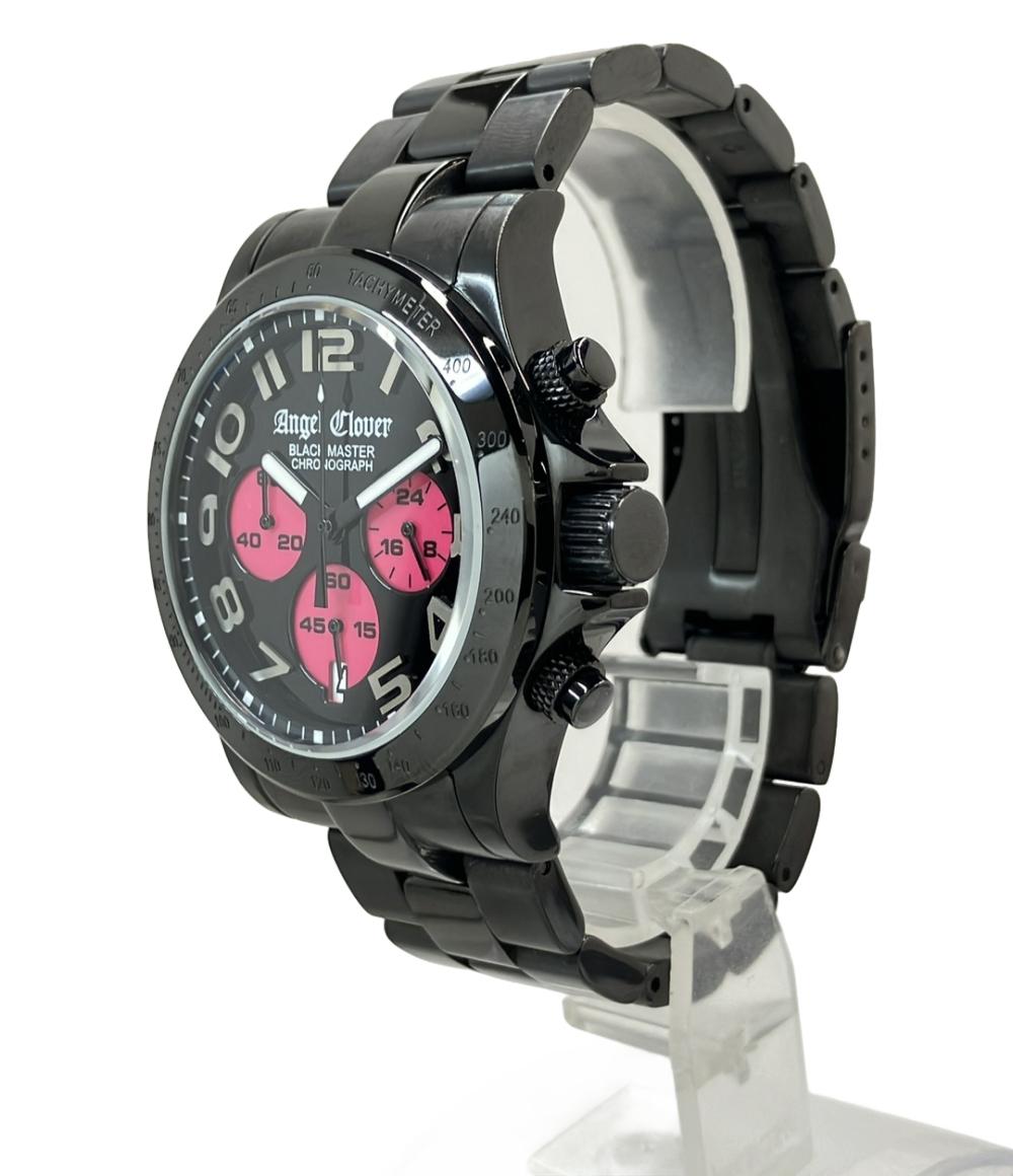 Angel Clover 腕時計 クオーツ ブラック BM41 メンズ エンジェルクローバー