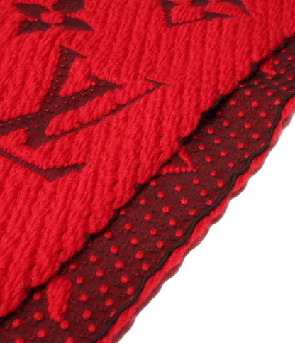 美品 ルイ・ヴィトン マフラー エシャルプ ロゴマニア M72432 レディース LOUIS VUITTON