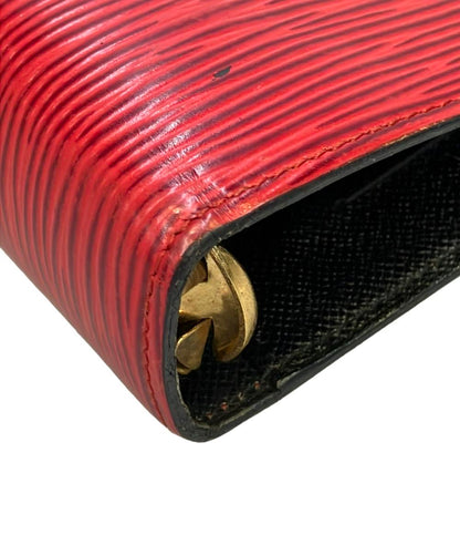 ルイ・ヴィトン 手帳カバー アジェンダMM エピ R2004E レディース LOUIS VUITTON