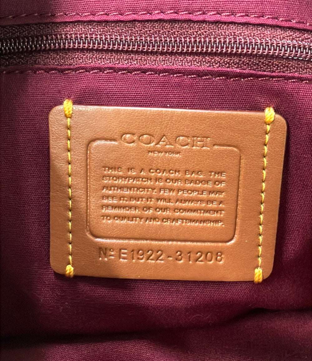 美品 COACH ショルダーバッグ シグネチャー 31208 レディース コーチ