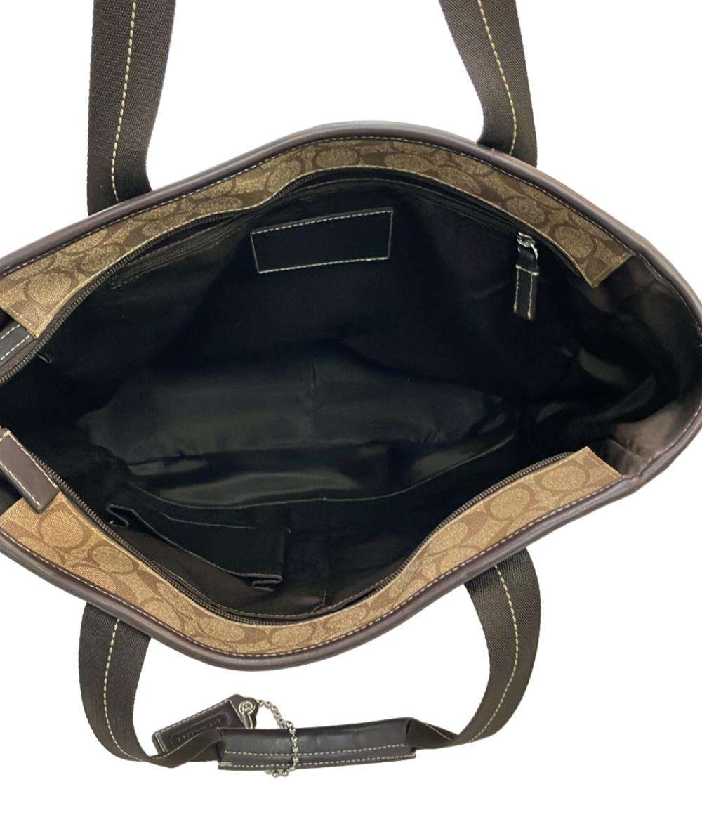 COACH トートバッグ キャンバス シグネチャー レディース コーチ