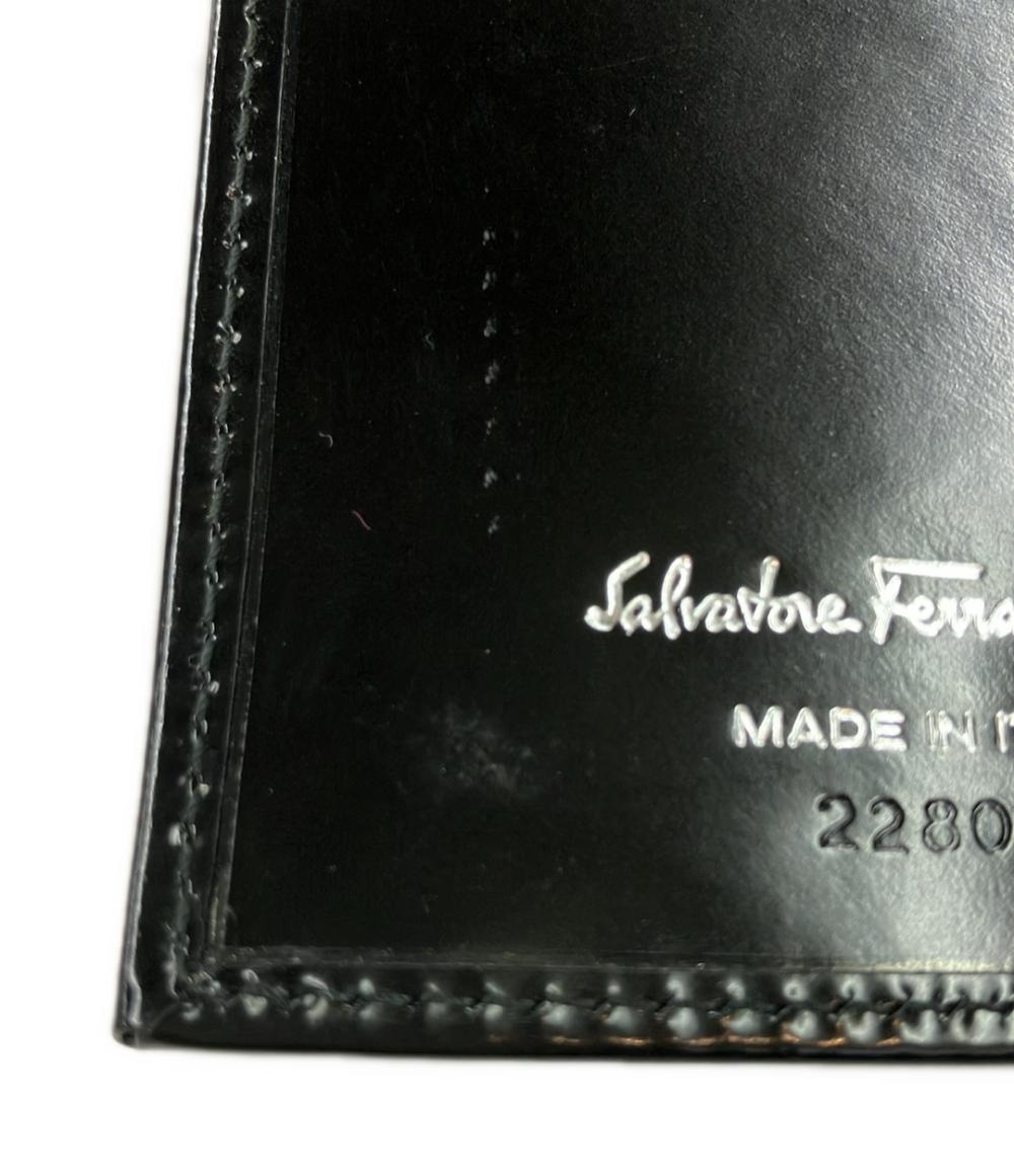 サルヴァトーレフェラガモ 三つ折り長財布 ガンチーニ ユニセックス Salvatore Ferragamo