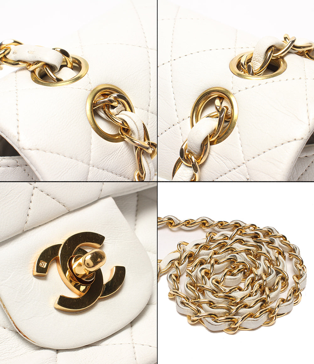 CHANEL チェーンショルダーバッグ 肩掛け 斜め掛け ゴールド金具