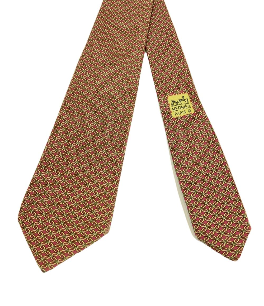 エルメス ネクタイ  シルク100% メンズ HERMES