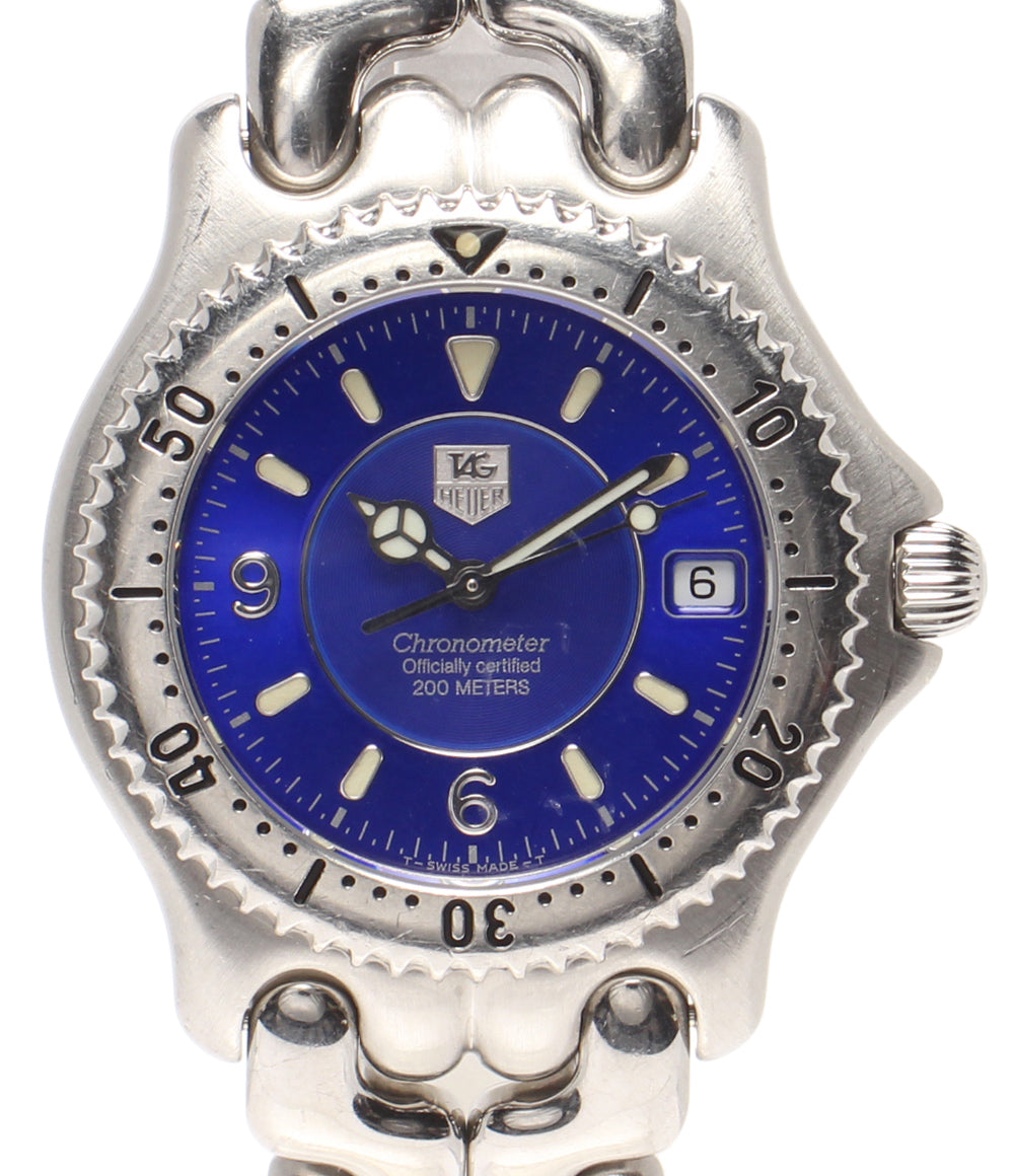 TAG HEUER 腕時計 セル デイト 自動巻き ブルー WG5116 メンズ タグホイヤー