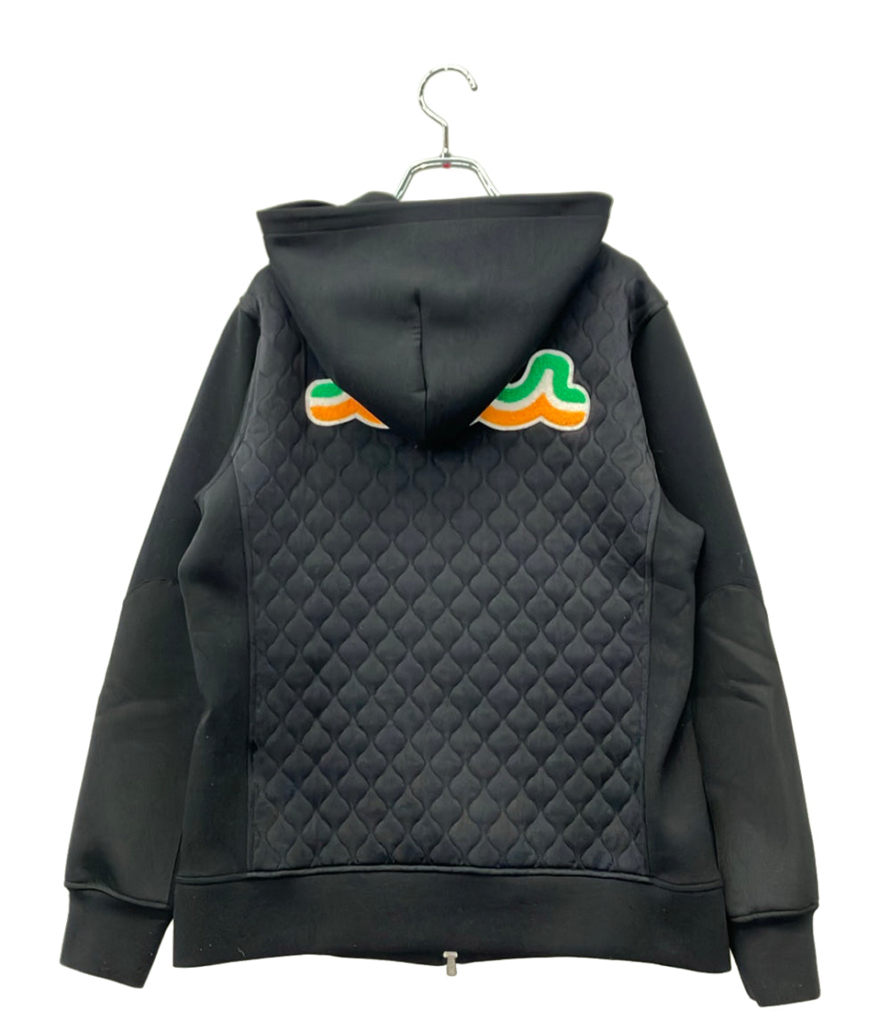 muta MARINE ストレッチ キルト ブルゾン フード付き レディース SIZE 5 ムータ・マリン