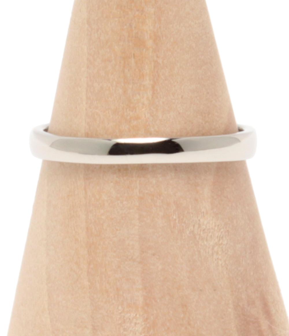 美品 リング 指輪 Pt900 エメラルド 0.34ct ダイヤ 0.90ct レディース SIZE 12号