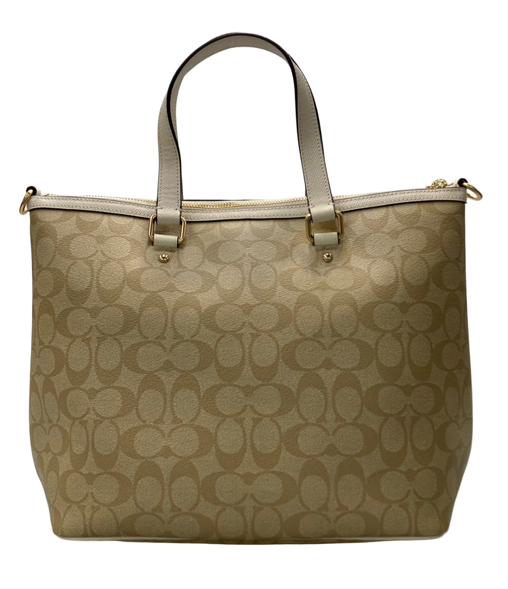 美品 COACH 2wayハンドバッグ ショルダーバッグ シグネチャー F34614 レディース コーチ
