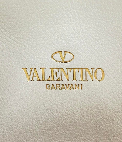 VALENTINO ラウンドファスナー長財布 スタッズ レザー レディース ヴァレンティノ