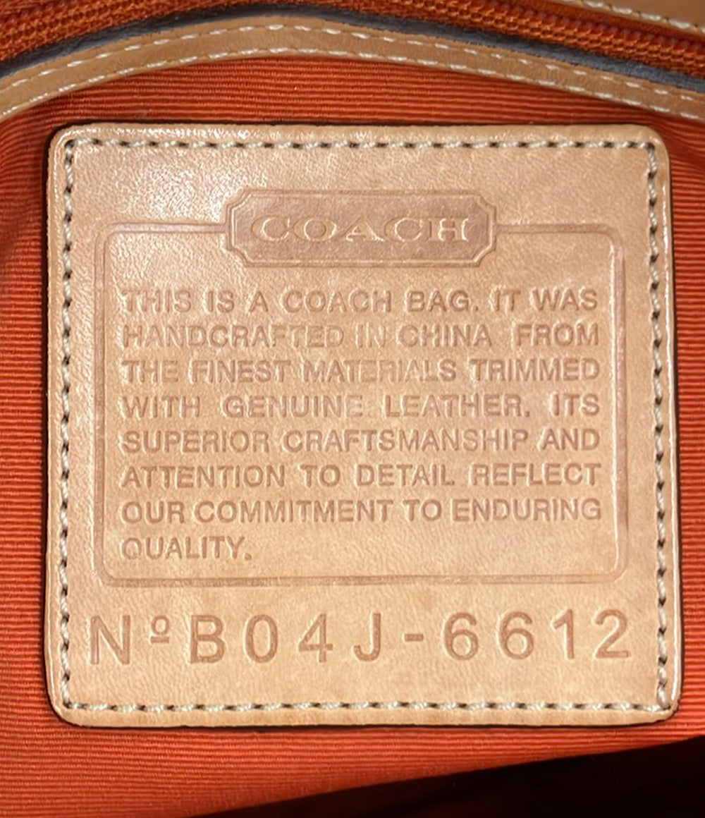 COACH トートバッグ シグネチャー 6612 レディース コーチ