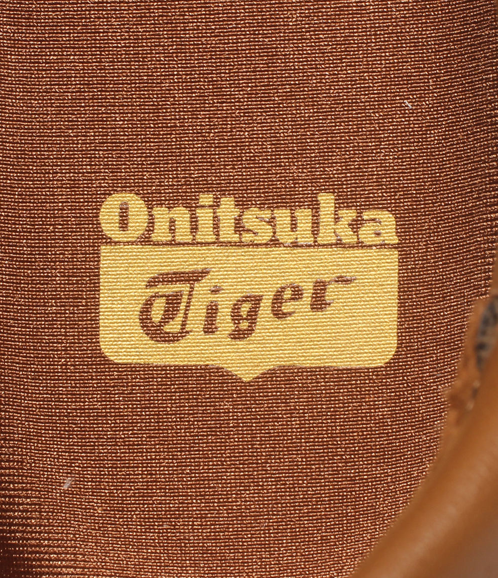 美品 ONITSUKA TIGER ローカットスニーカー トレイリーナ ブラウン 1183C736-200 レディース SIZE 25.0 オニツカタイガー