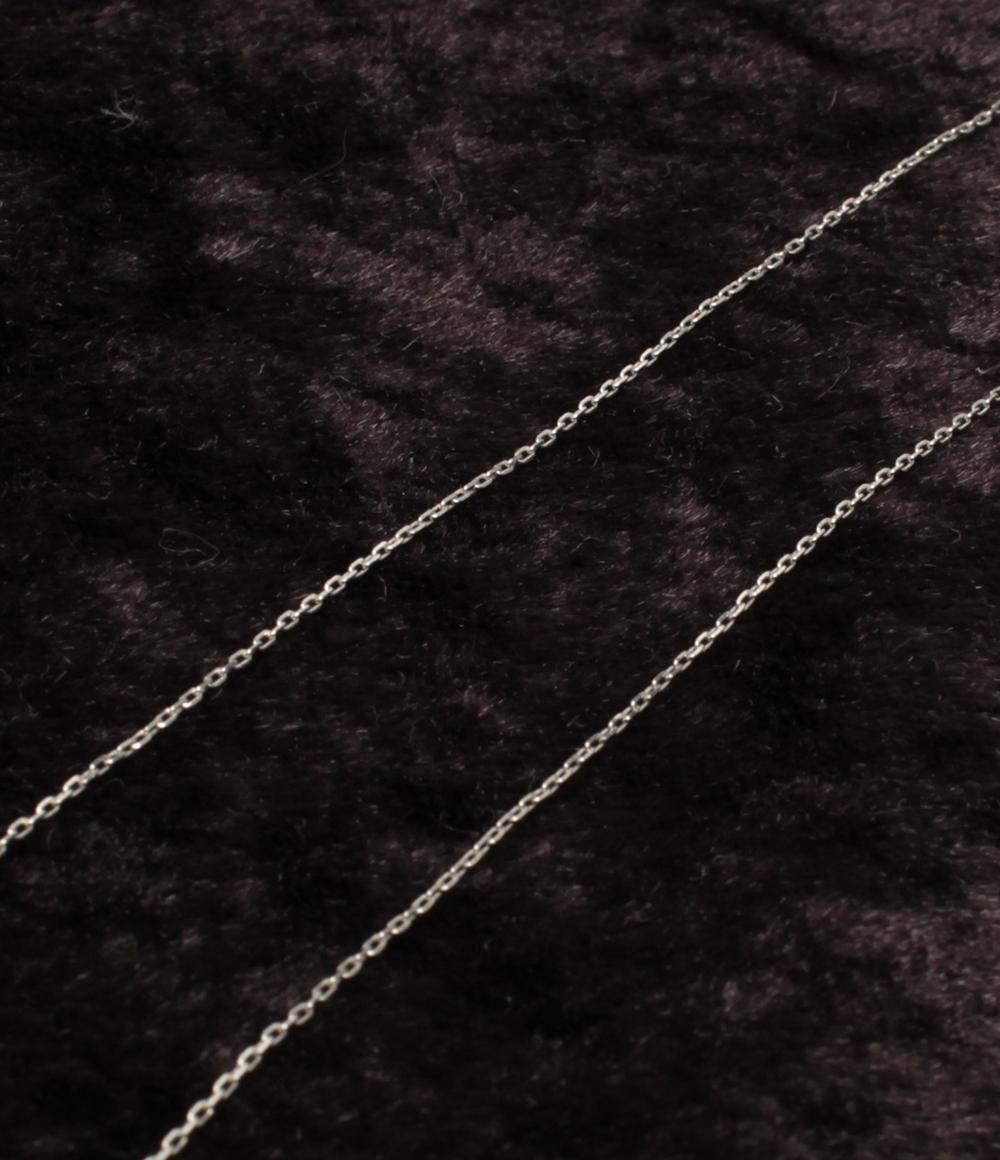 美品 ete ネックレス Pt900 Pt850 ダイヤ 0.06ct レディース エテ