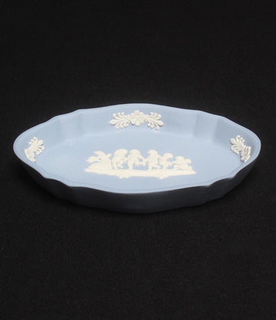 ウェッジウッド 小物入れ オーバルトレイ ジャスパー WEDGWOOD