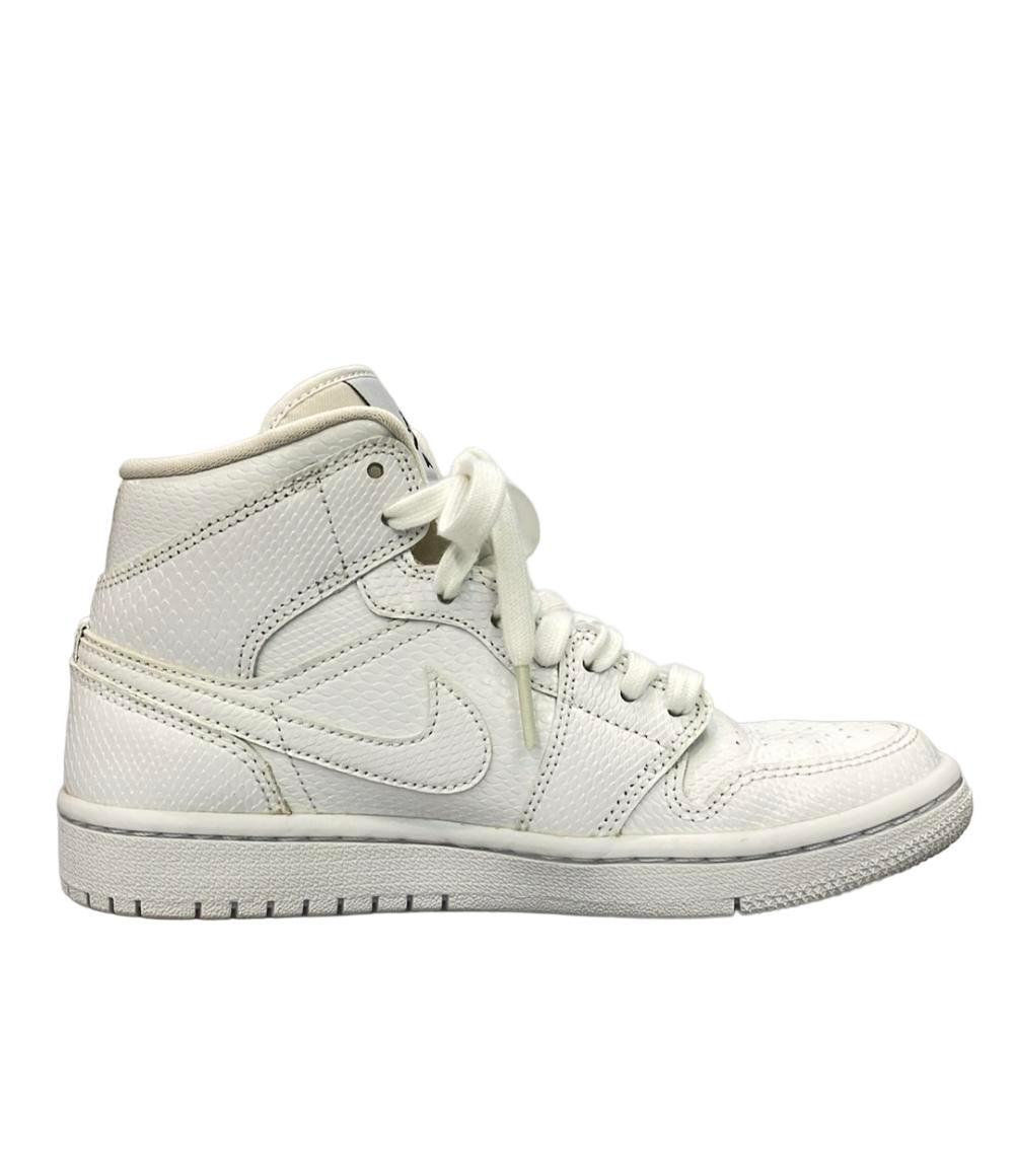 ナイキ ミドルカットスニーカー エア ジョーダン 1 MID BQ6472-110 レディース SIZE 22.0 (XS) NIKE