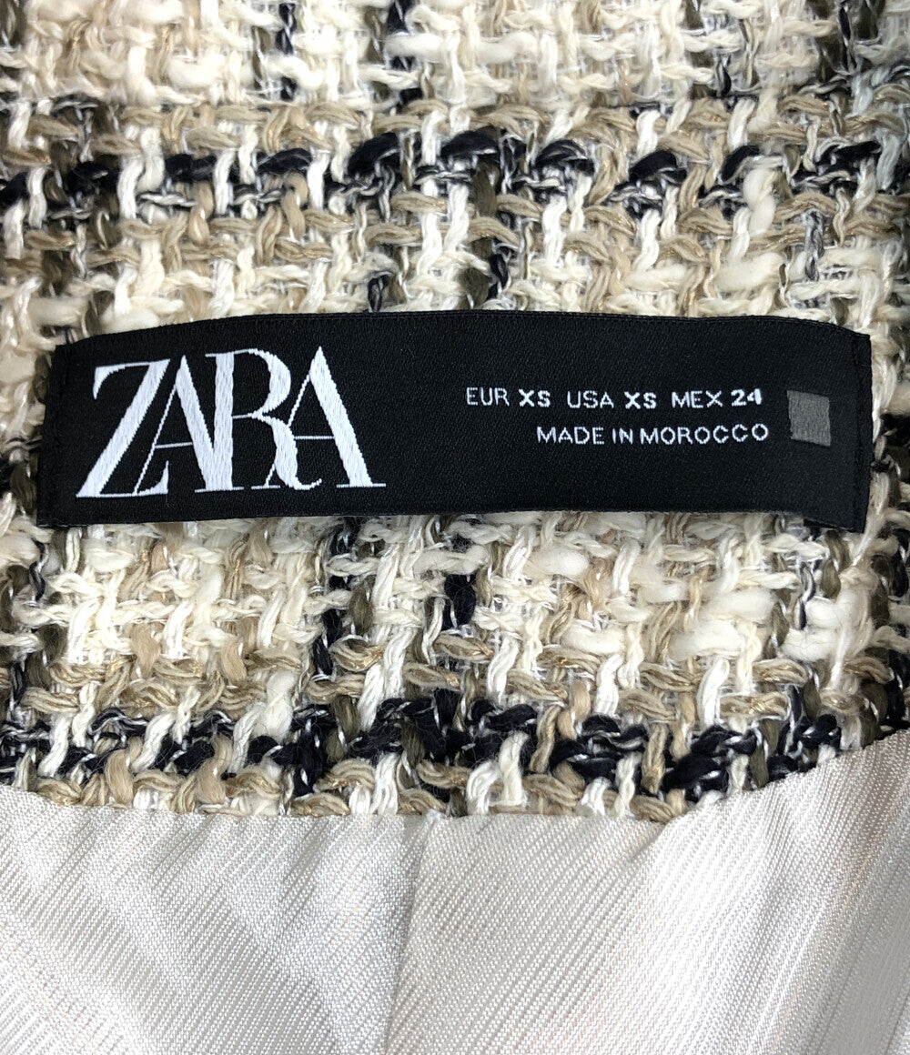 ザラ 美品 ツイードコート      レディース SIZE XS (XS以下) ZARA