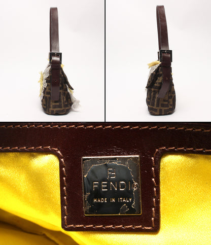 FENDI ハンドバッグ ショルダーバッグ 肩掛け フラワー刺繍 マンマバケット レディース フェンディ