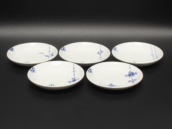 美品 ロイヤルコペンハーゲン プレート 皿 5点セット 10cm ブルーパル