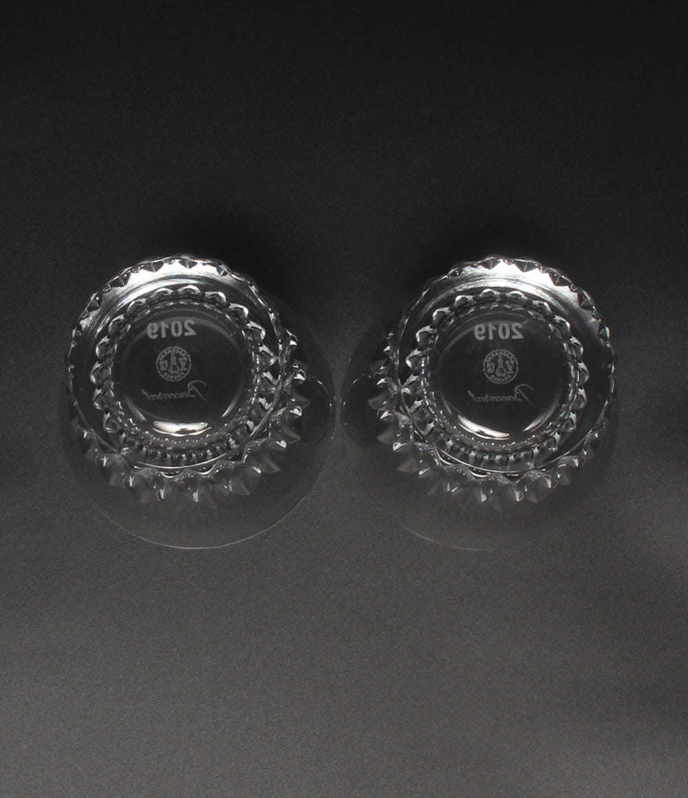 美品 Baccarat イヤータンブラー グラス 2点セット ペア 2019 ヴィータ バカラ
